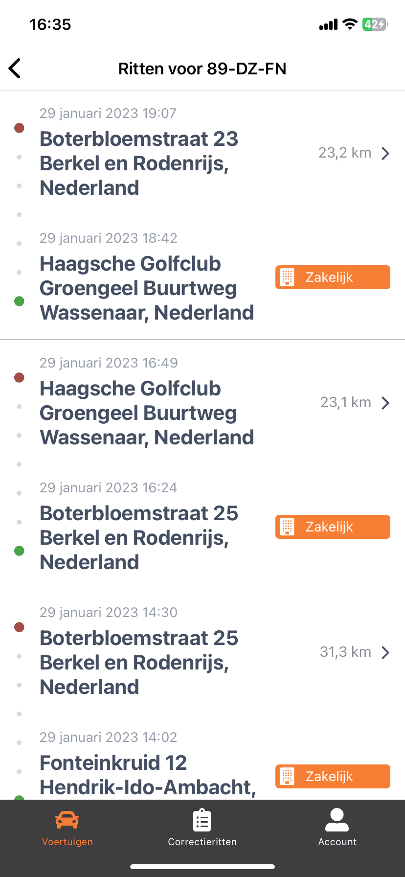 RV website carrousel - ritten nl